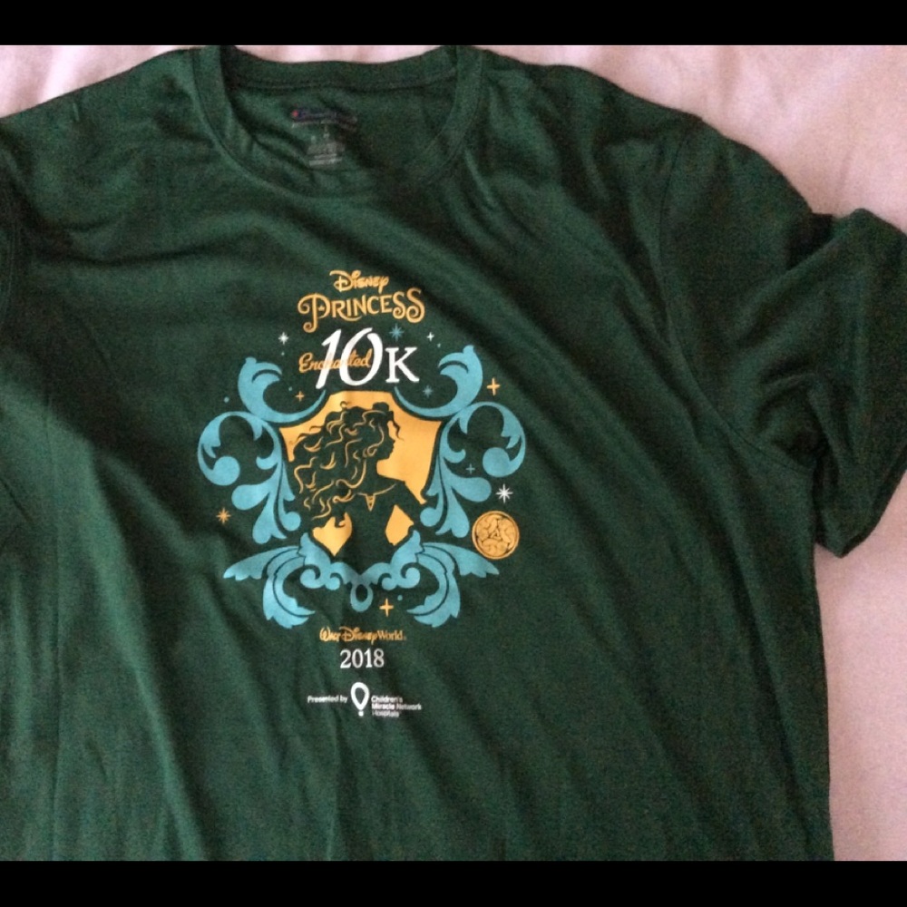 Disney Princess 10k tech shirt
